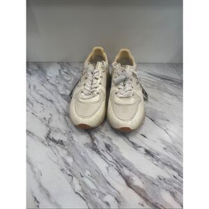Golden Goose Cream and Tan Women's Sneakers